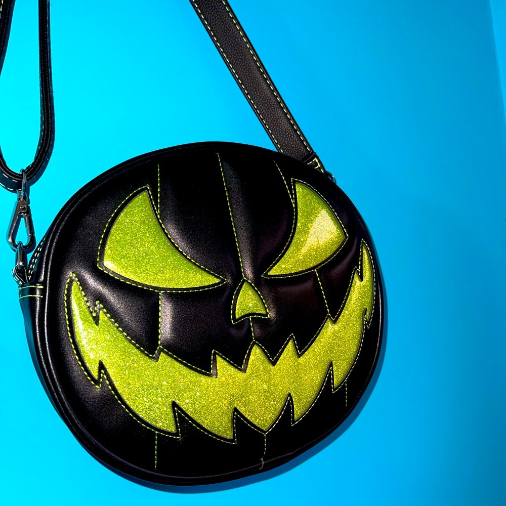 Halloween Pumpkin Purse / Cross body Spooky